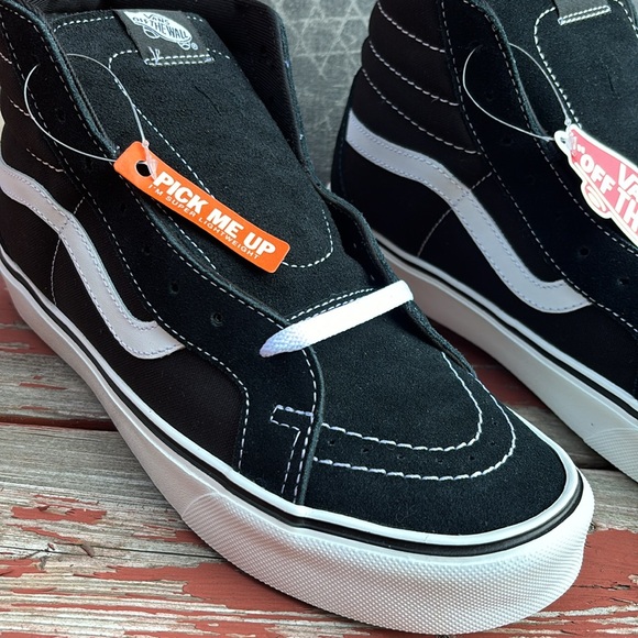 Vans Men's SK8-Hi Lite + (Suede/Canvas)Black - Picture 3 of 9
